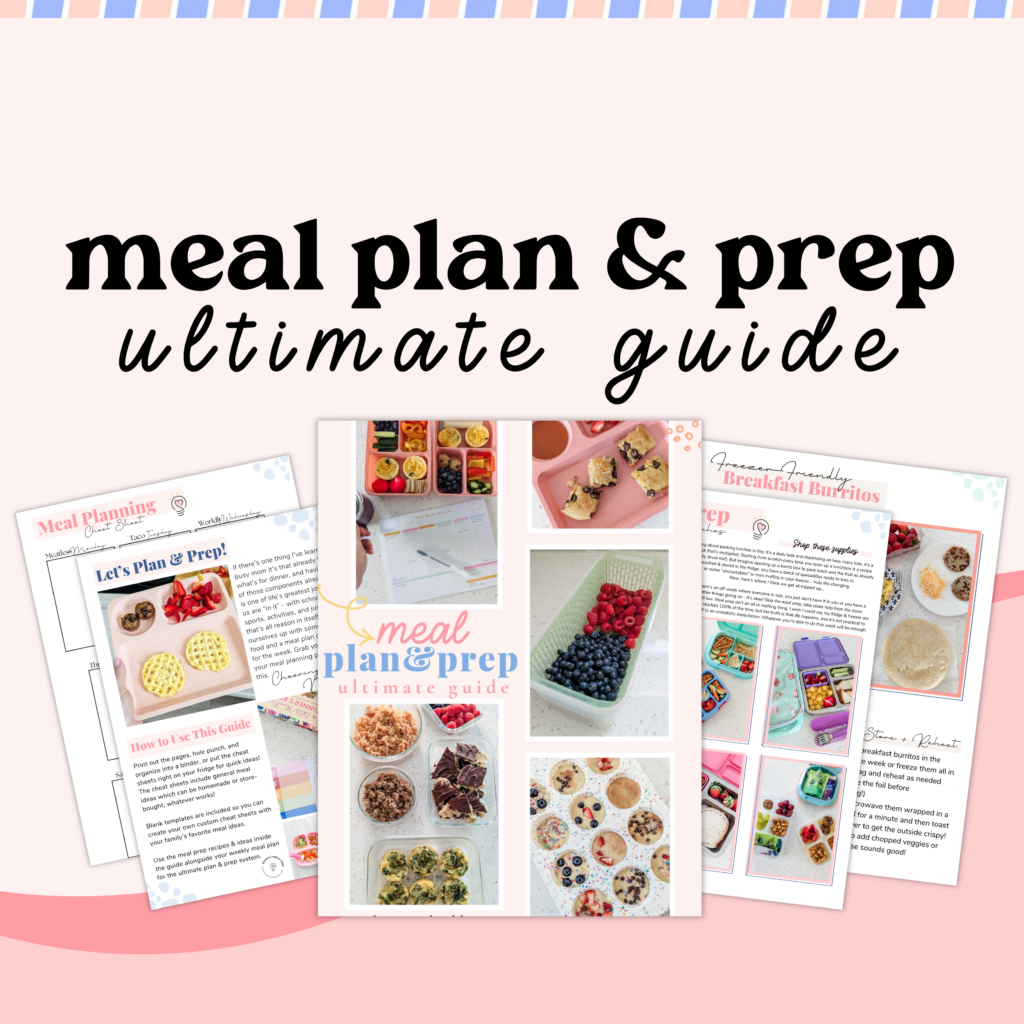meal plan & prep guide