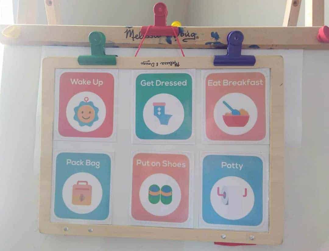 Daily Routine with a Toddler and Preschooler - Because I Said So, Baby