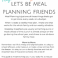 toddler meal planning