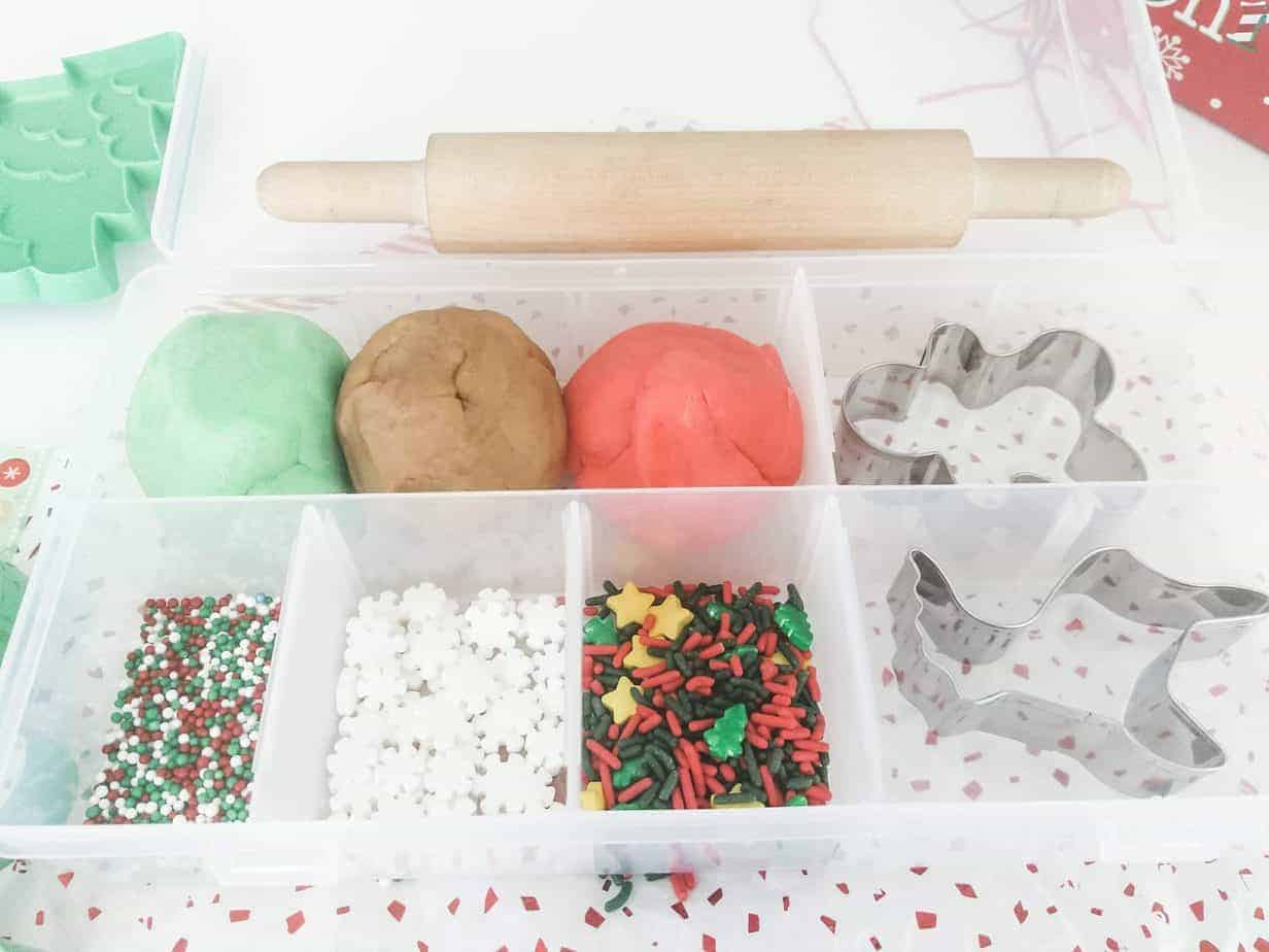 DIY Christmas Cookie Play Dough Kit Because I Said So, Baby
