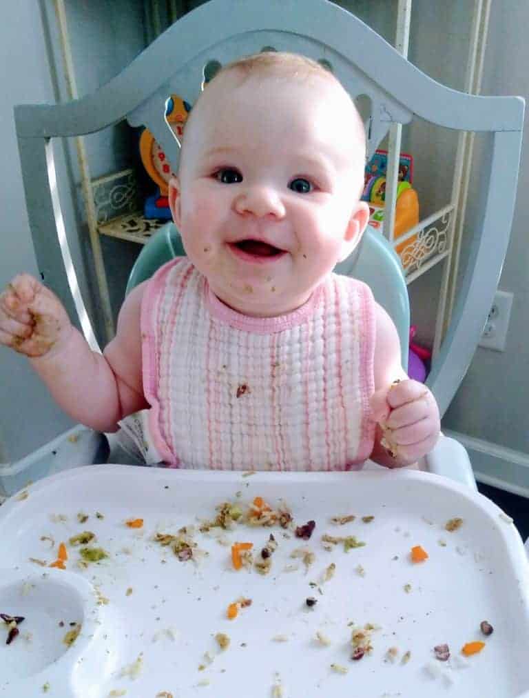 8 Month Old Baby-Led Weaning Meal Ideas & Feeding Schedule