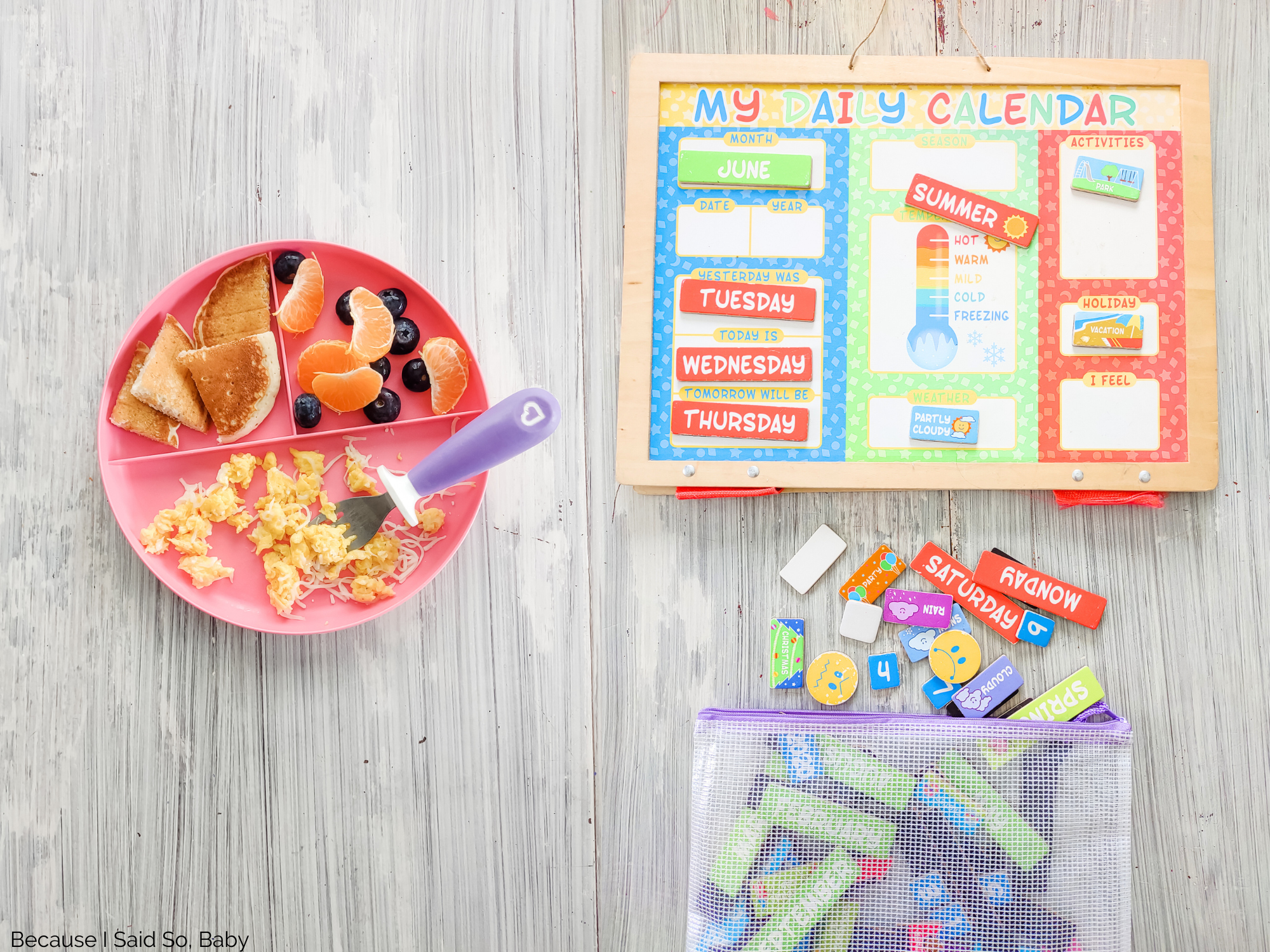 My 3 Year Old's Daily Routine - Because I Said So, Baby