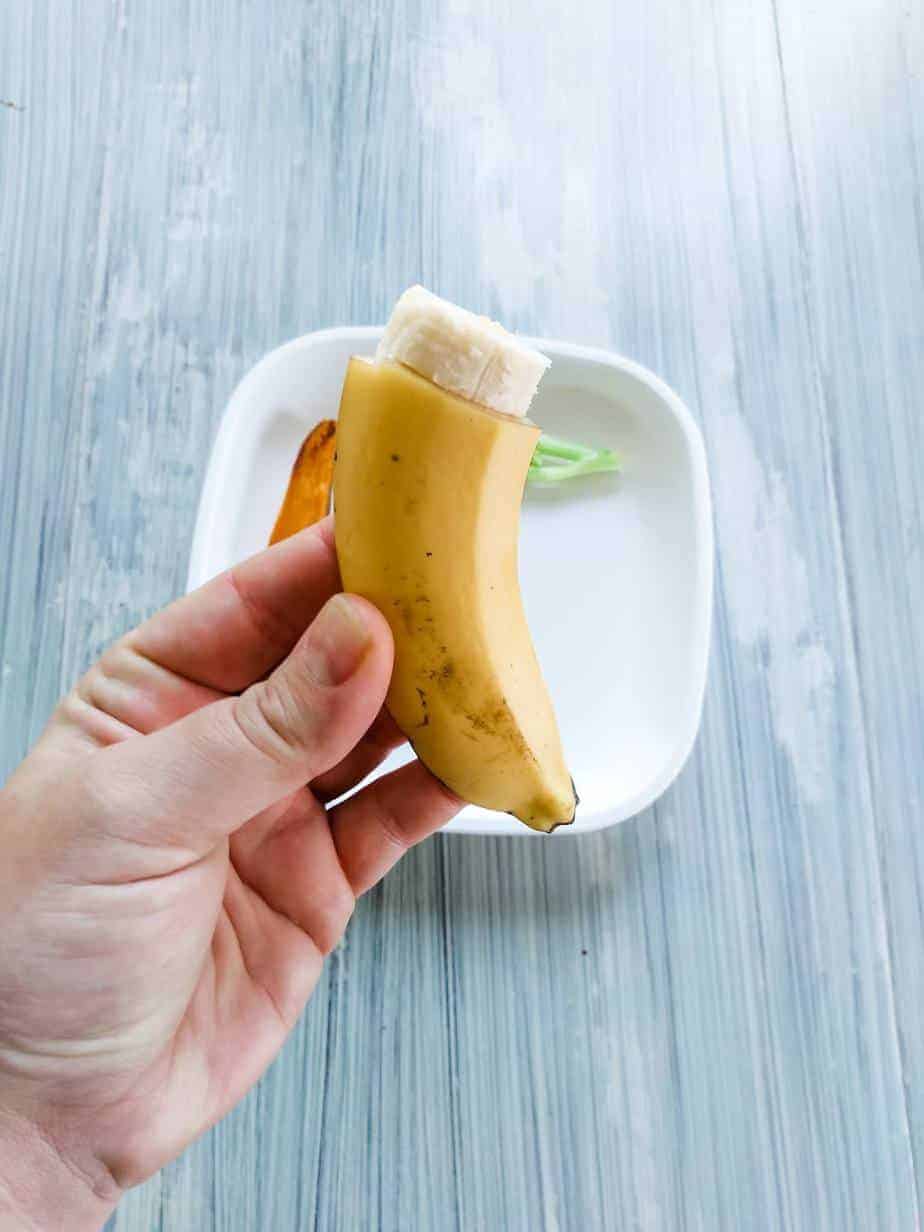 6 Month Old Baby-Led Weaning Meal Ideas & Feeding Schedule - Because I
