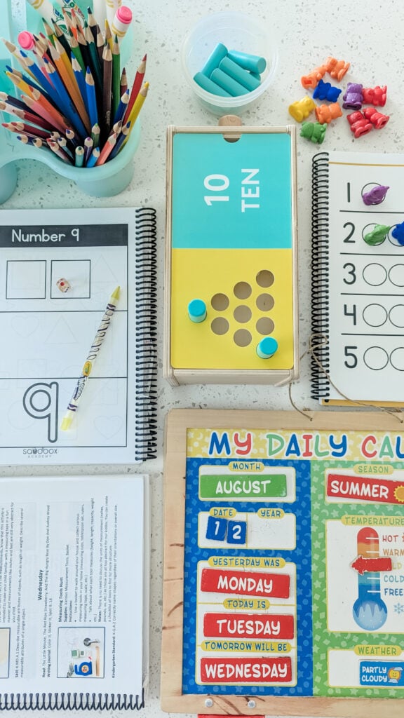 best supplies for preschool at home