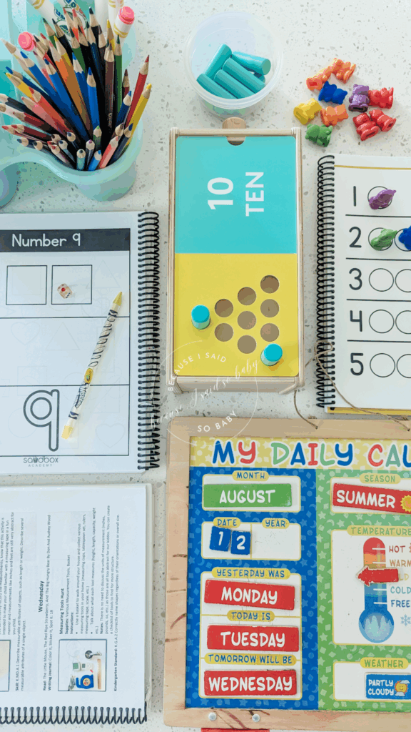 learning resources for morning baskets