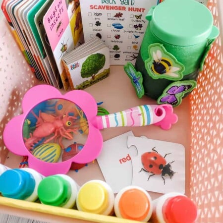 what to include in a toddler morning basket