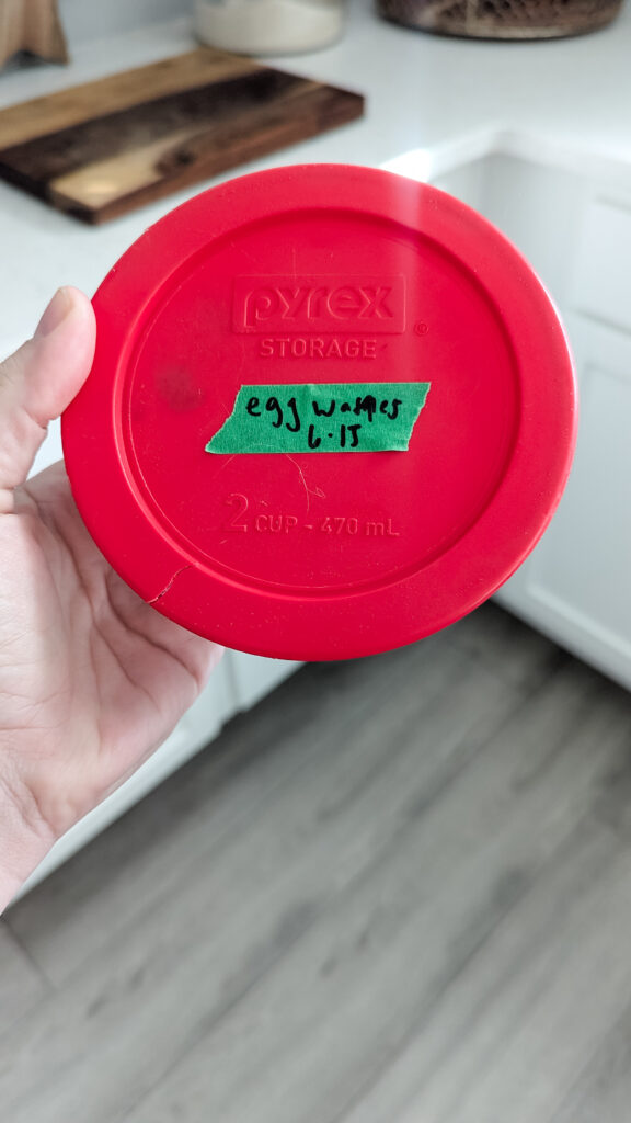 how to freeze meal prep