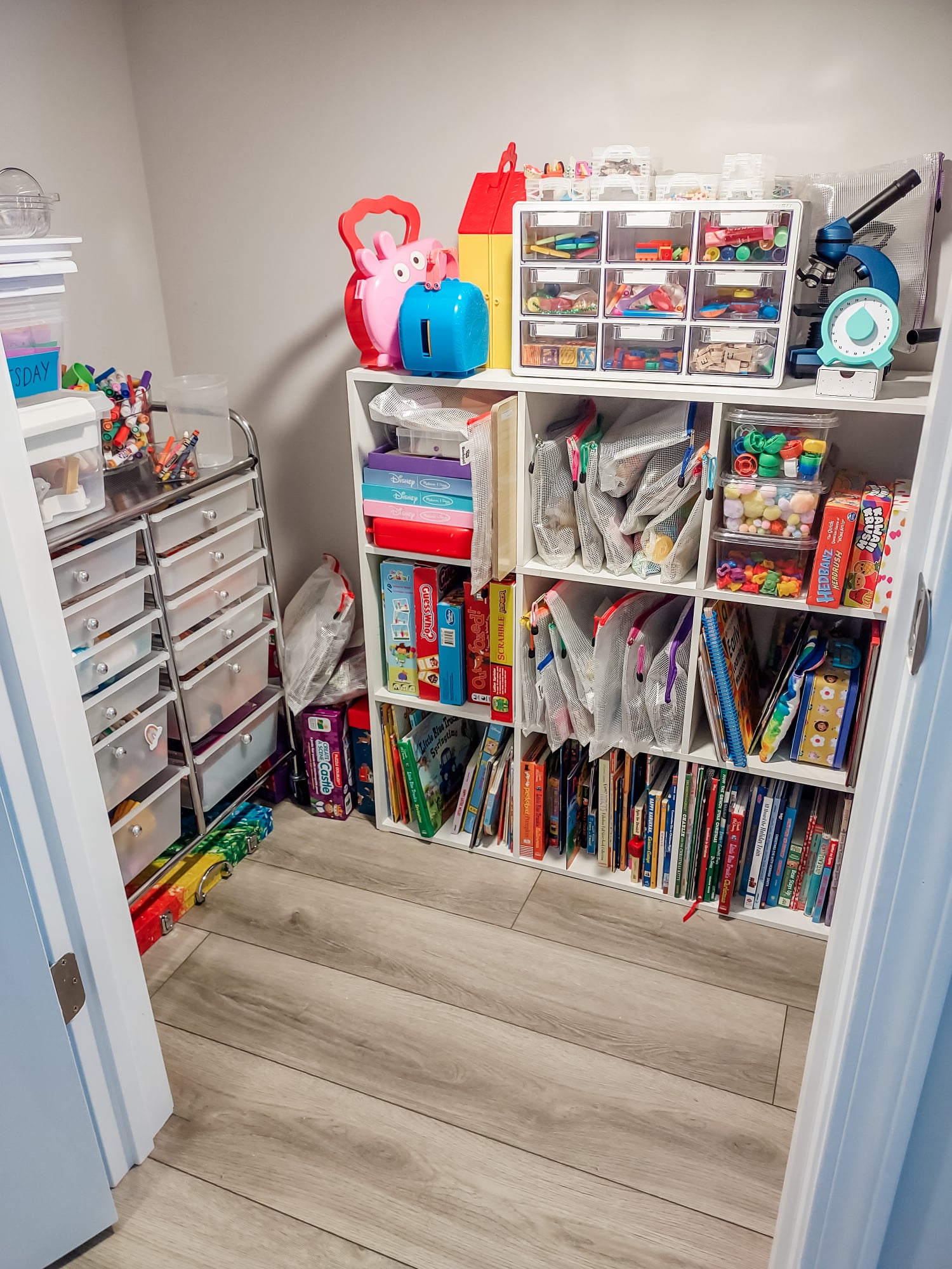 How To Organize & Store Preschool Activity Supplies - Because I Said So ...