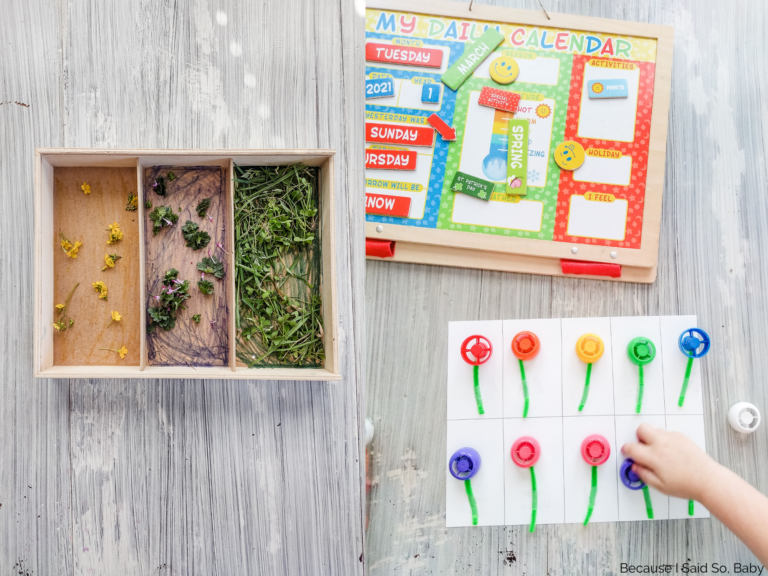 spring activities for toddlers and preschoolers