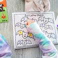 halloween preschool literacy activity
