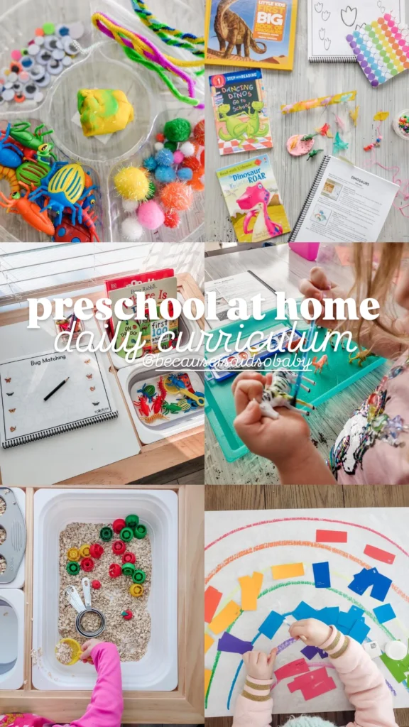 preschool at home curriculum