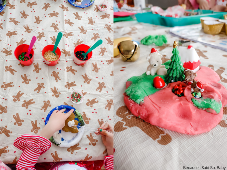 how to host a christmas playdate for toddlers