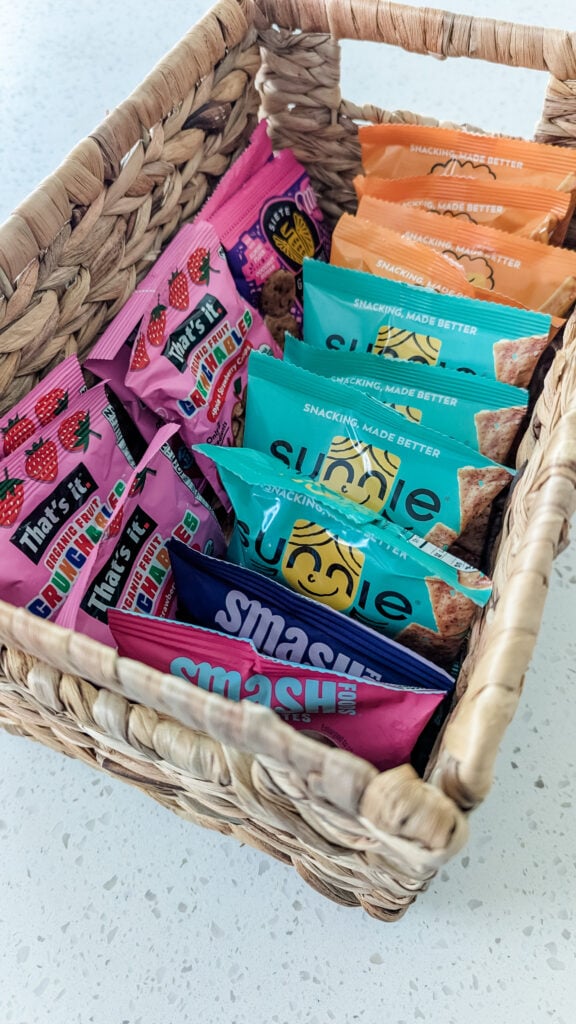 gluten-free snack bin