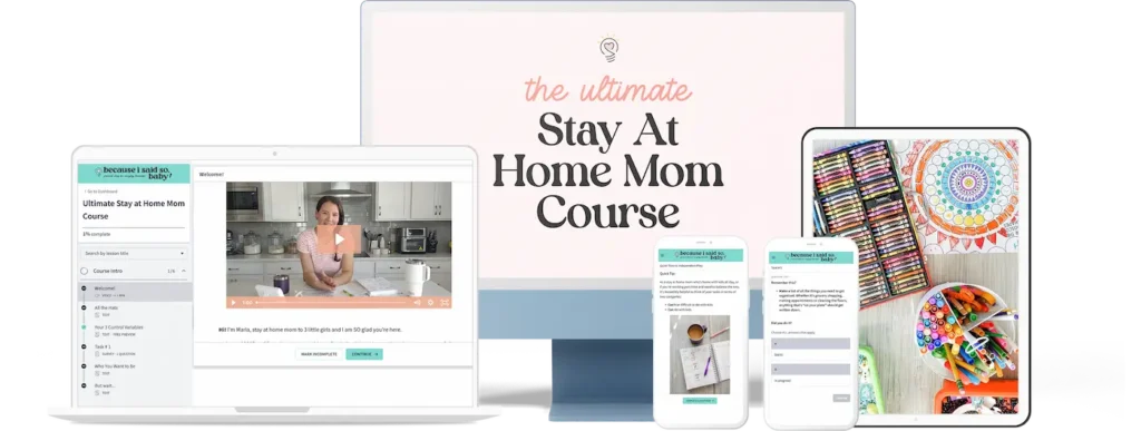 Stay At Home Mom course.