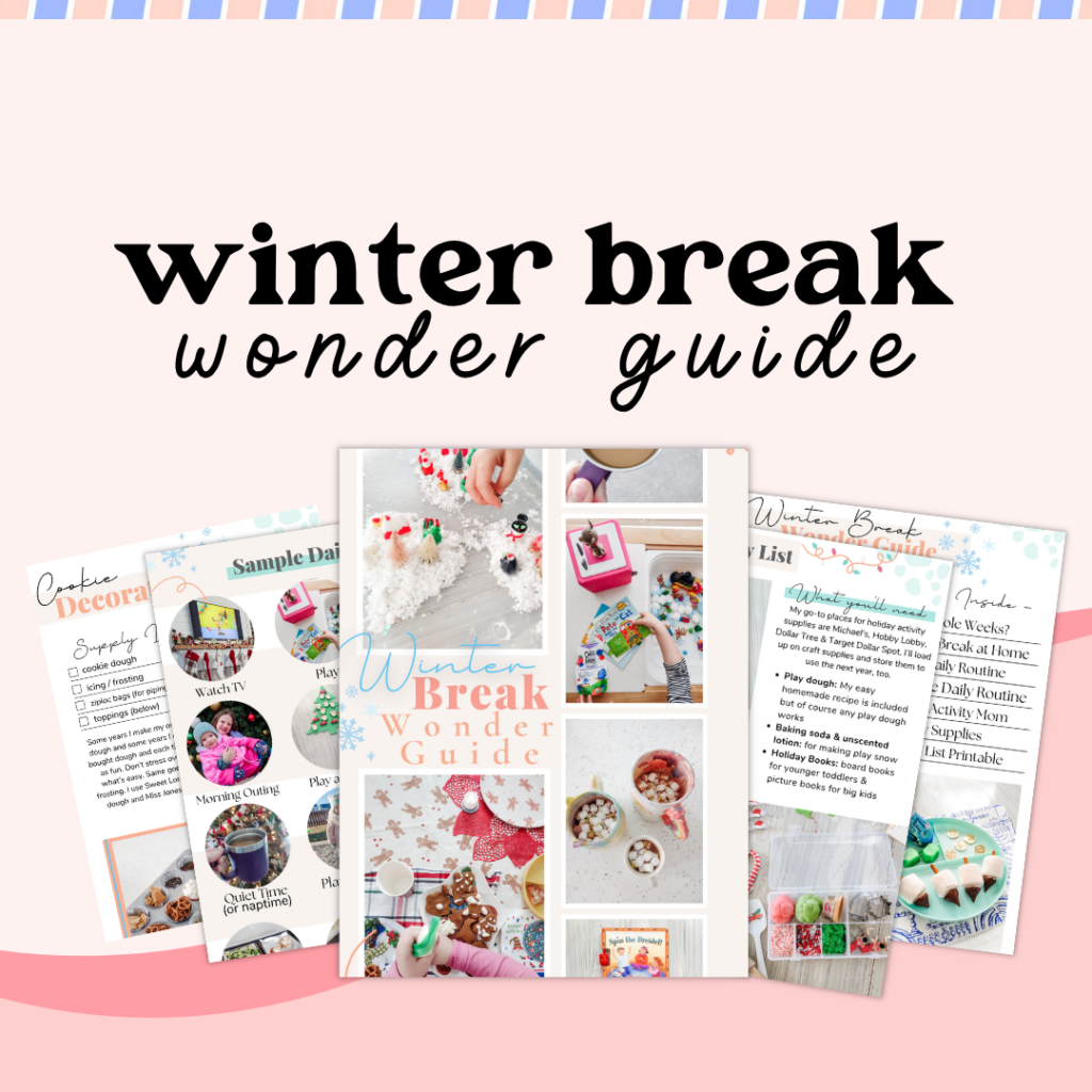 winter break activity guide