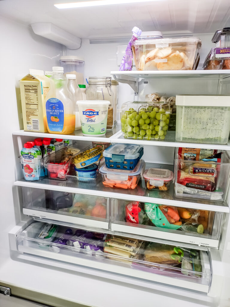 Sunday fridge cleanout