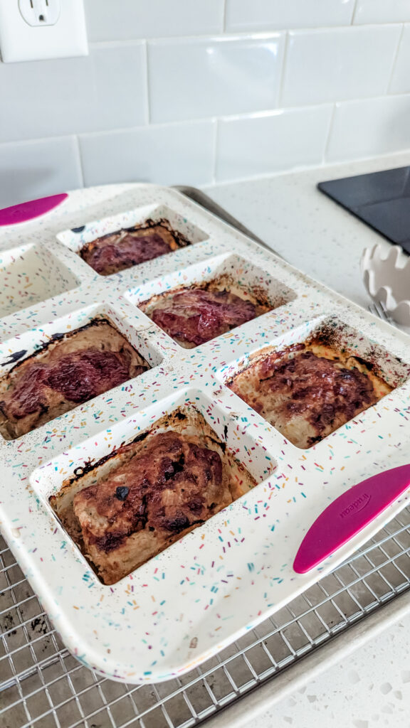 mini meatloaves | meal prep