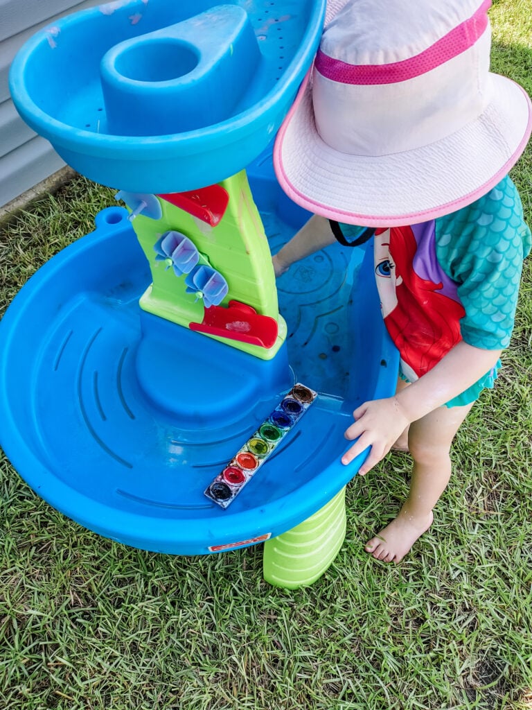 summer water play