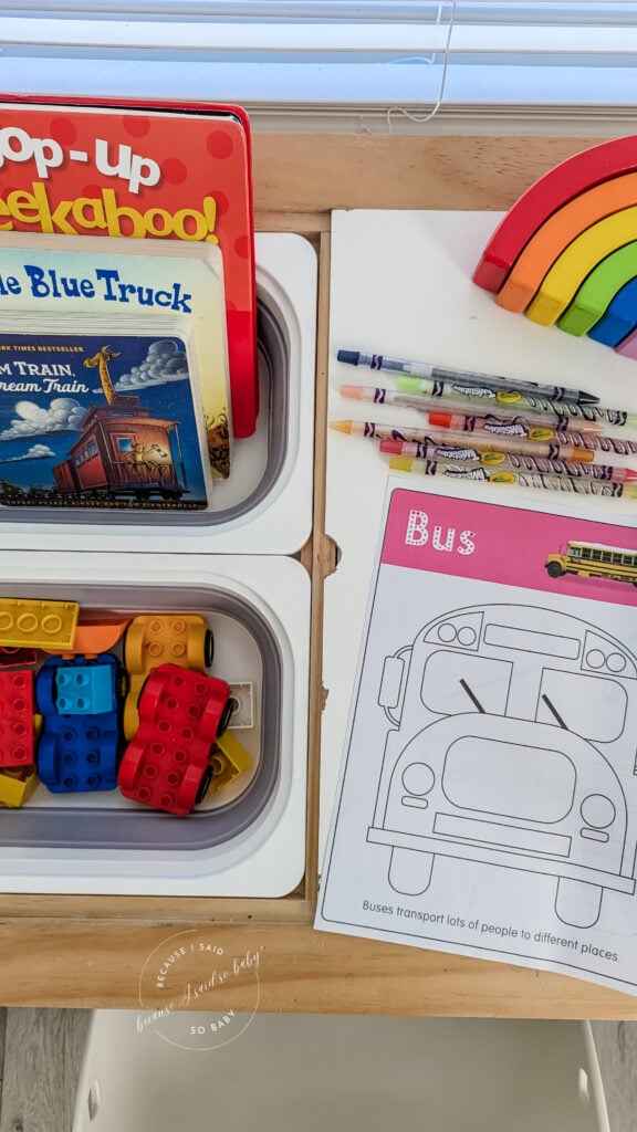 preschool activity supplies