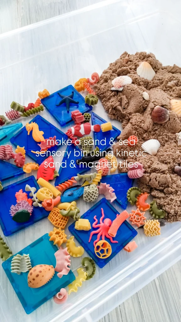 summer sensory bin