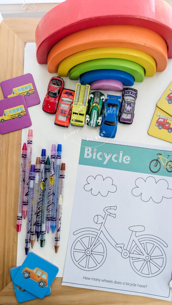 things that go preschool activities