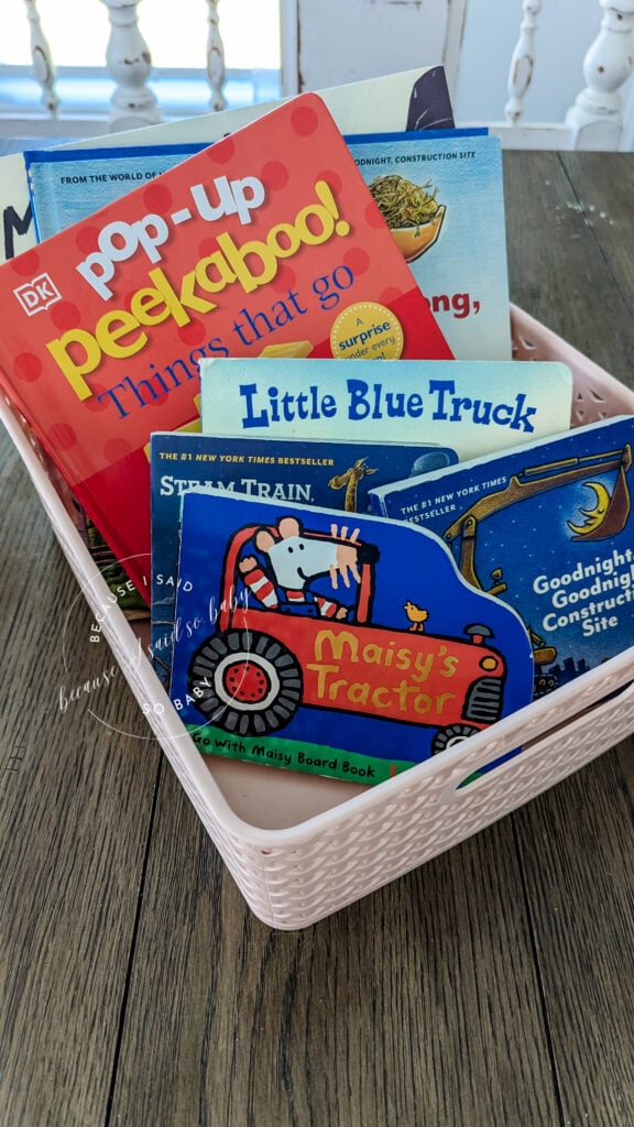 transportation themed preschool books