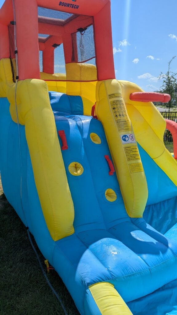 inflatable water slide
