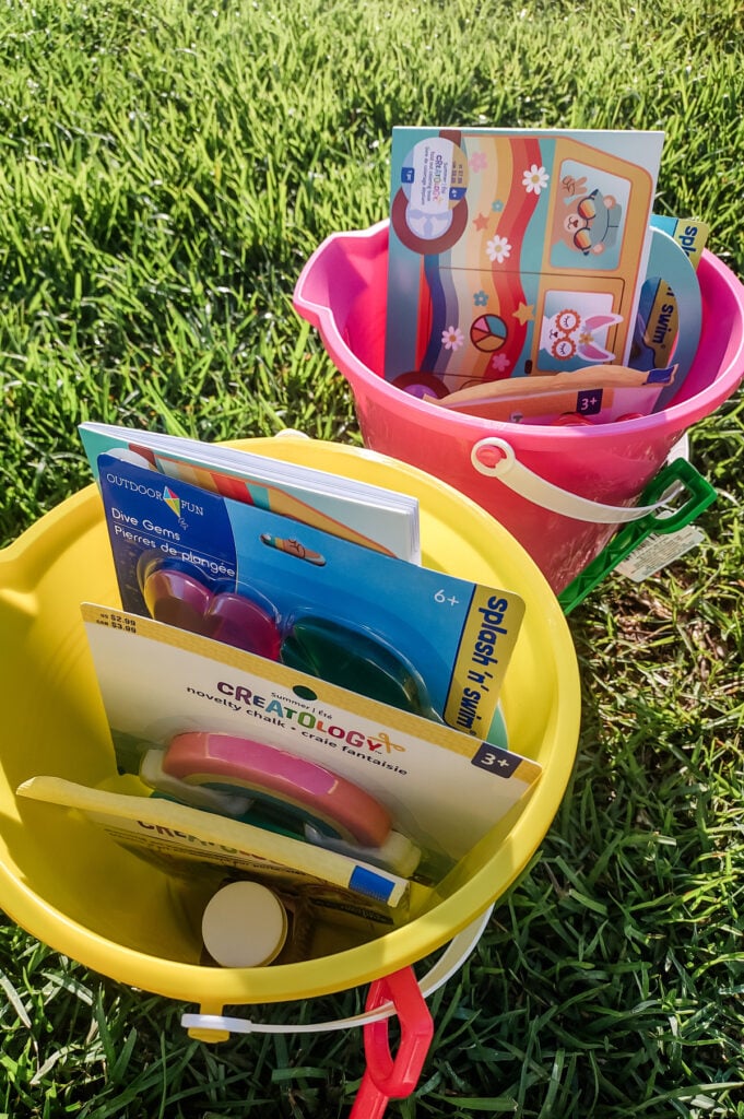 school's out for summer buckets