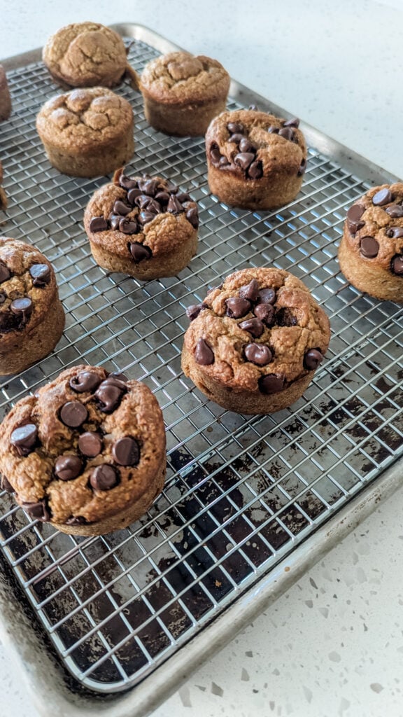 banana oat muffins | meal prep