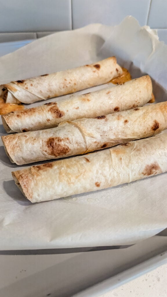 homemade taquitos