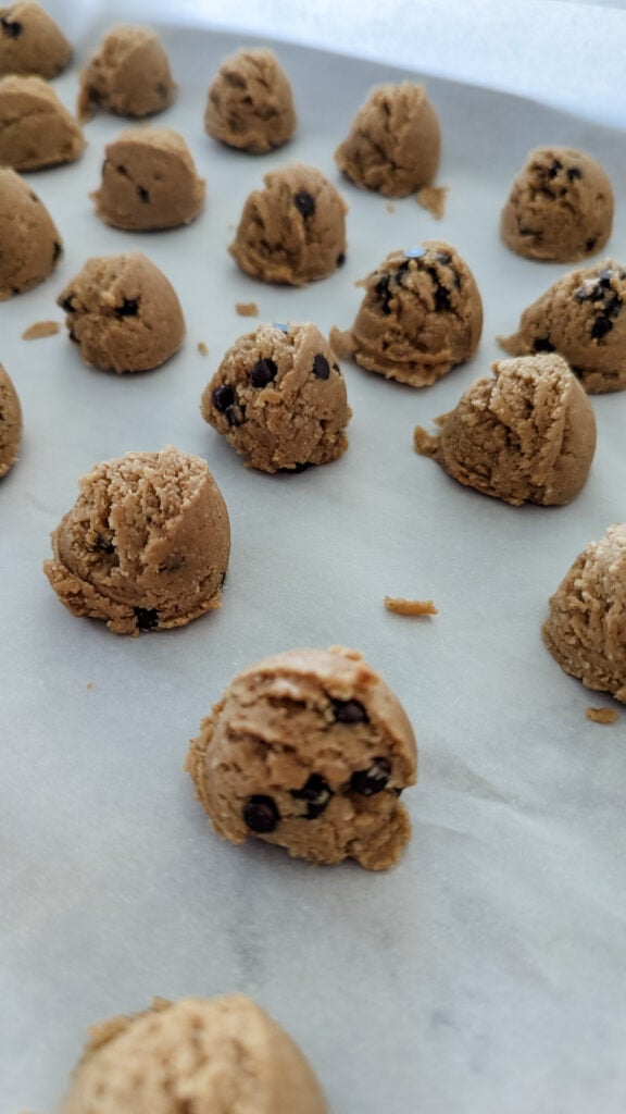 no bake cookie dough balls