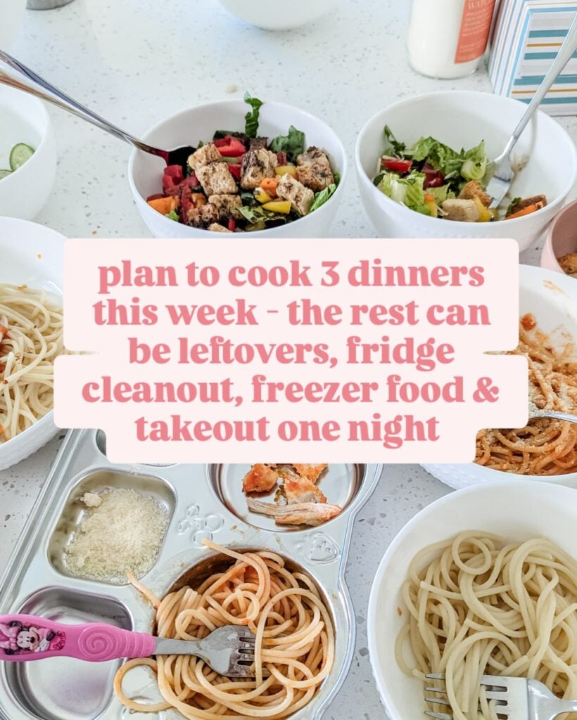 back to school meal planning