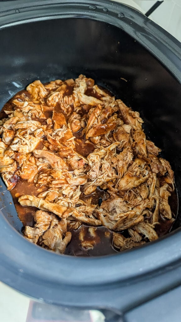 weeknight crockpot bbq chicken