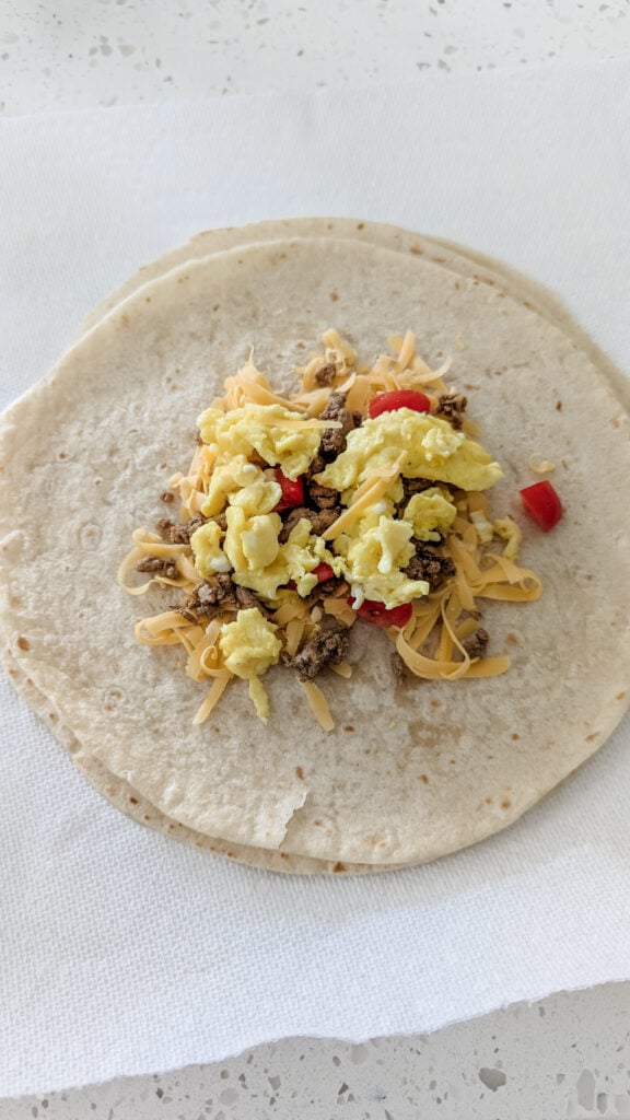 make-ahead breakfast burritos