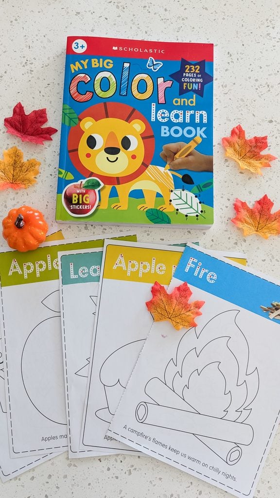 fall coloring sheets