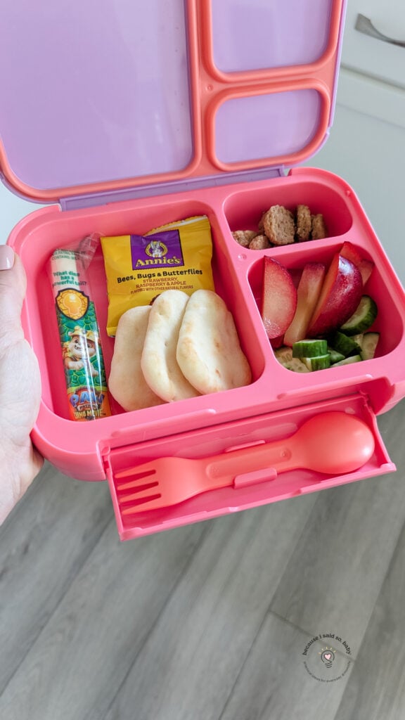 snacky lunch| kindergarten