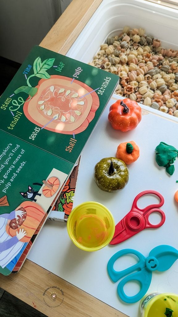 pumpkin fine motor activity
