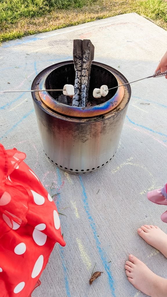 fall s'mores firepit